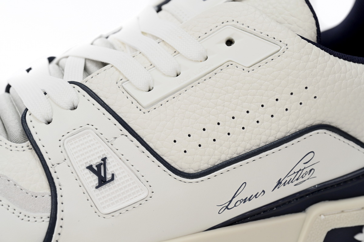 Louis Vuitton Trainer Marine White 1ABFA9