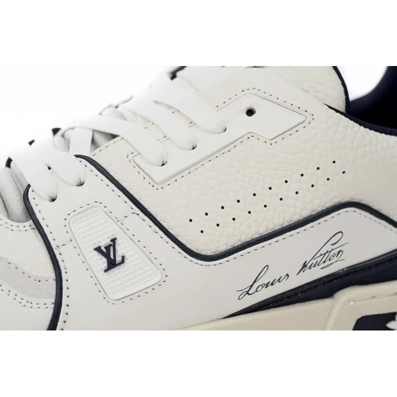 Louis Vuitton Trainer Marine White 1ABFA9 