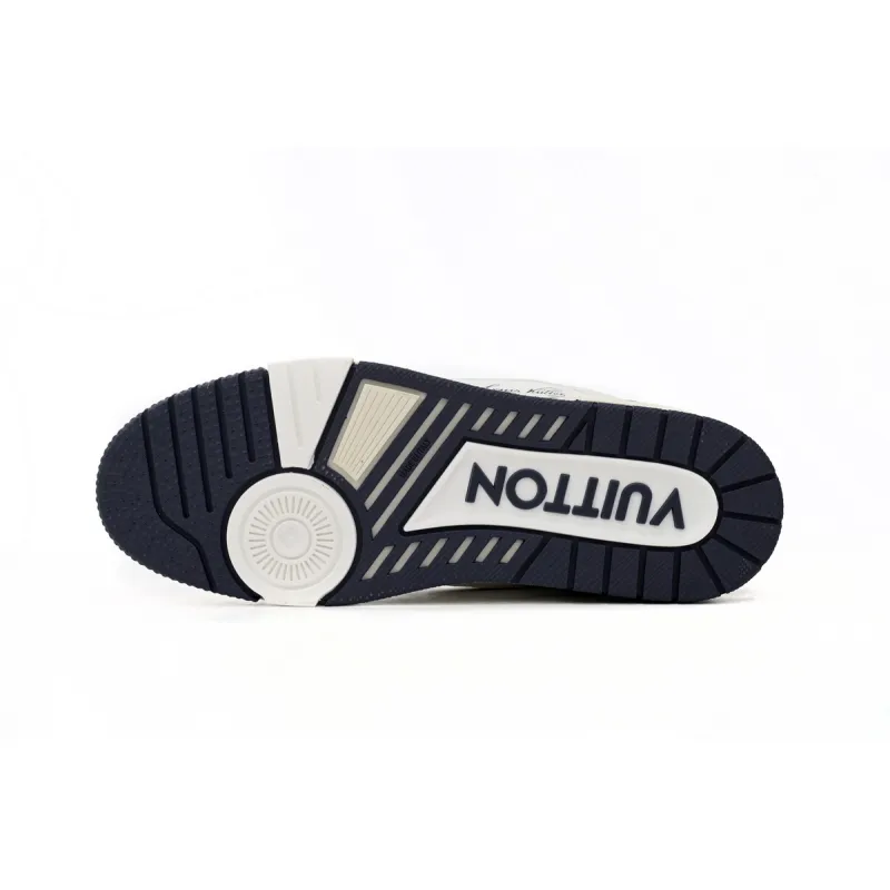 Louis Vuitton Trainer Marine White 1ABFA9 