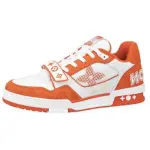Louis Vuitton Trainer Monogram Denim Orange 1A9ZD6