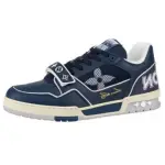Louis Vuitton Trainer Navy Mesh 1A9DEG