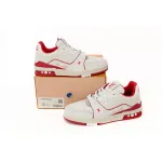 Louis Vuitton Trainer Red  1ABFBL