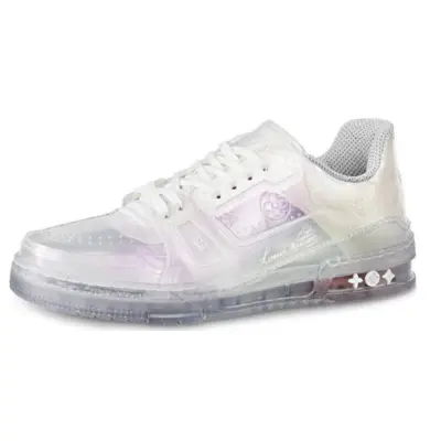 Louis Vuitton Trainer Silver White 1A9TR8 01