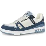 Louis Vuitton Trainer White Blue 