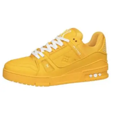Louis Vuitton Trainer Yellow Embossed Monogram  1AARG0 01