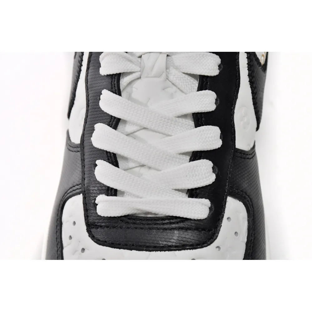 Louis Vuitton x Nike Air Force 1 Black White 7108-8