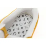 Louis Vuitton x Nike Air Force 1 Co Branded White Yellow