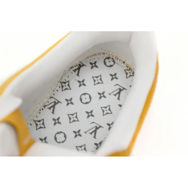 Louis Vuitton x Nike Air Force 1 Co Branded White Yellow