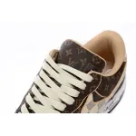 Louis Vuitton Nike Air Force 1 Low Monogram Brown Damier Azur 