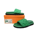 Louis Vuitton Pool Pillow Flat Comfort Mule Black Green Cloth