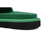 Louis Vuitton Pool Pillow Flat Comfort Mule Black Green Cloth