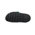 Louis Vuitton Pool Pillow Flat Comfort Mule Black Green Cloth