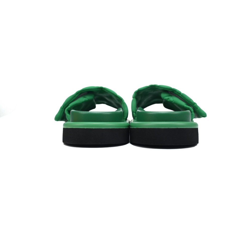 Louis Vuitton Pool Pillow Flat Comfort Mule Black Green Cloth
