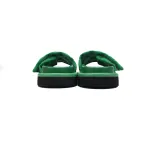 Louis Vuitton Pool Pillow Flat Comfort Mule Black Green Cloth