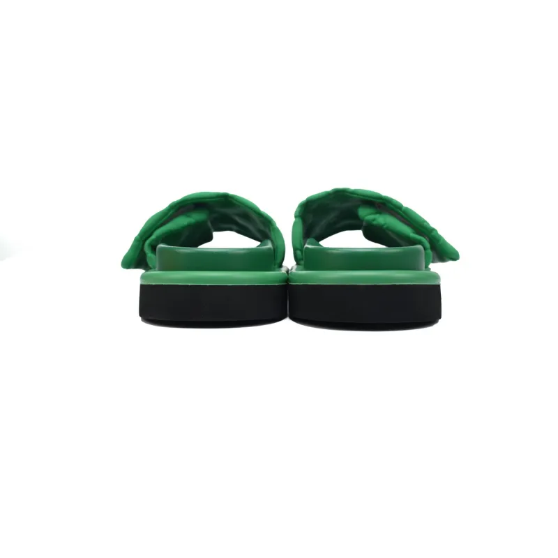 Louis Vuitton Pool Pillow Flat Comfort Mule Black Green Cloth