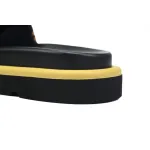 Louis Vuitton Pool Pillow Flat Comfort Mule Black Label  Brown
