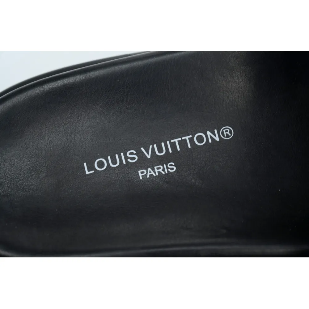 Louis Vuitton Pool Pillow Flat Comfort Mule Dark Blue