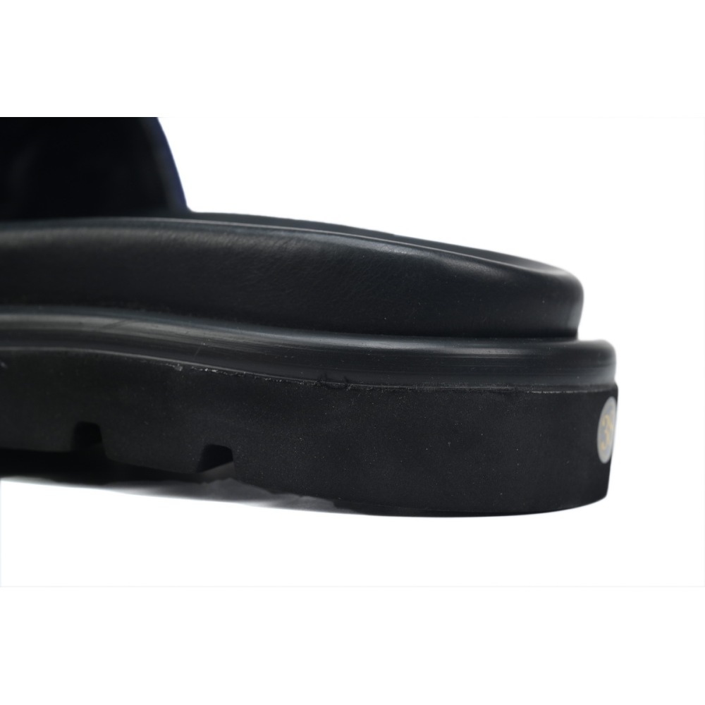 Louis Vuitton Pool Pillow Flat Comfort Mule Dark Blue