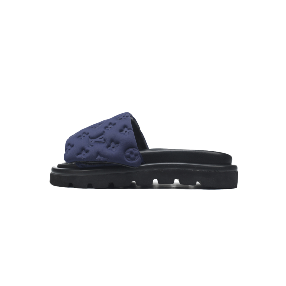 Louis Vuitton Pool Pillow Flat Comfort Mule Dark Blue