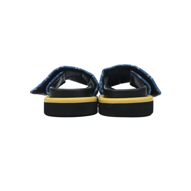Louis Vuitton Pool Pillow Flat Comfort Mule Dark Blue Denim