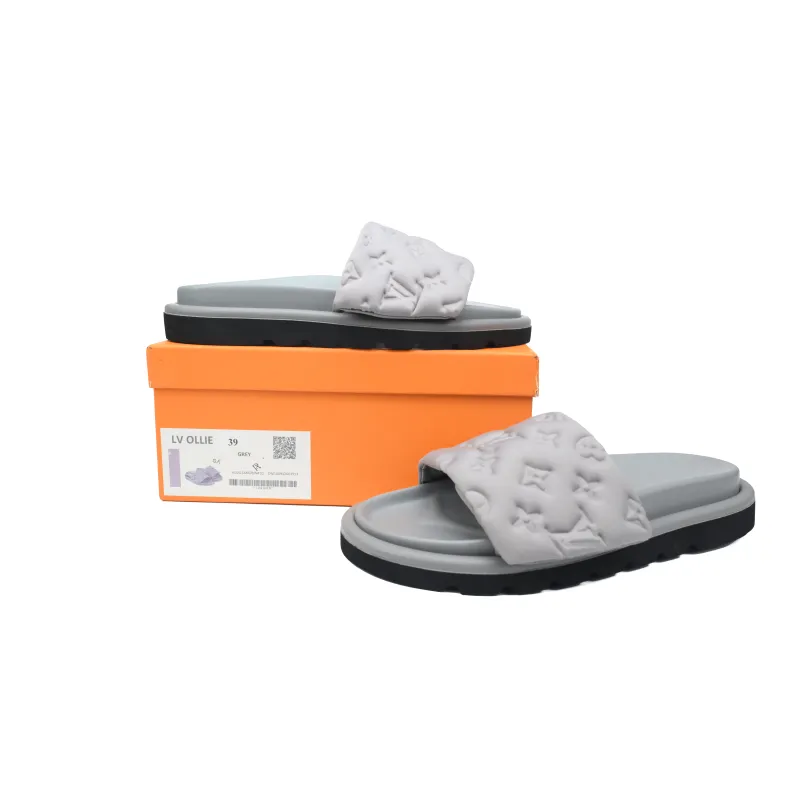 Louis Vuitton Pool Pillow Flat Comfort Mule Grey