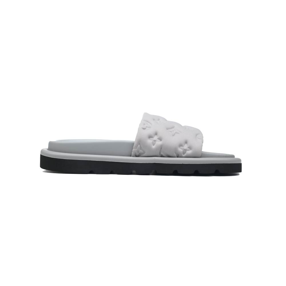 Louis Vuitton Pool Pillow Flat Comfort Mule Grey