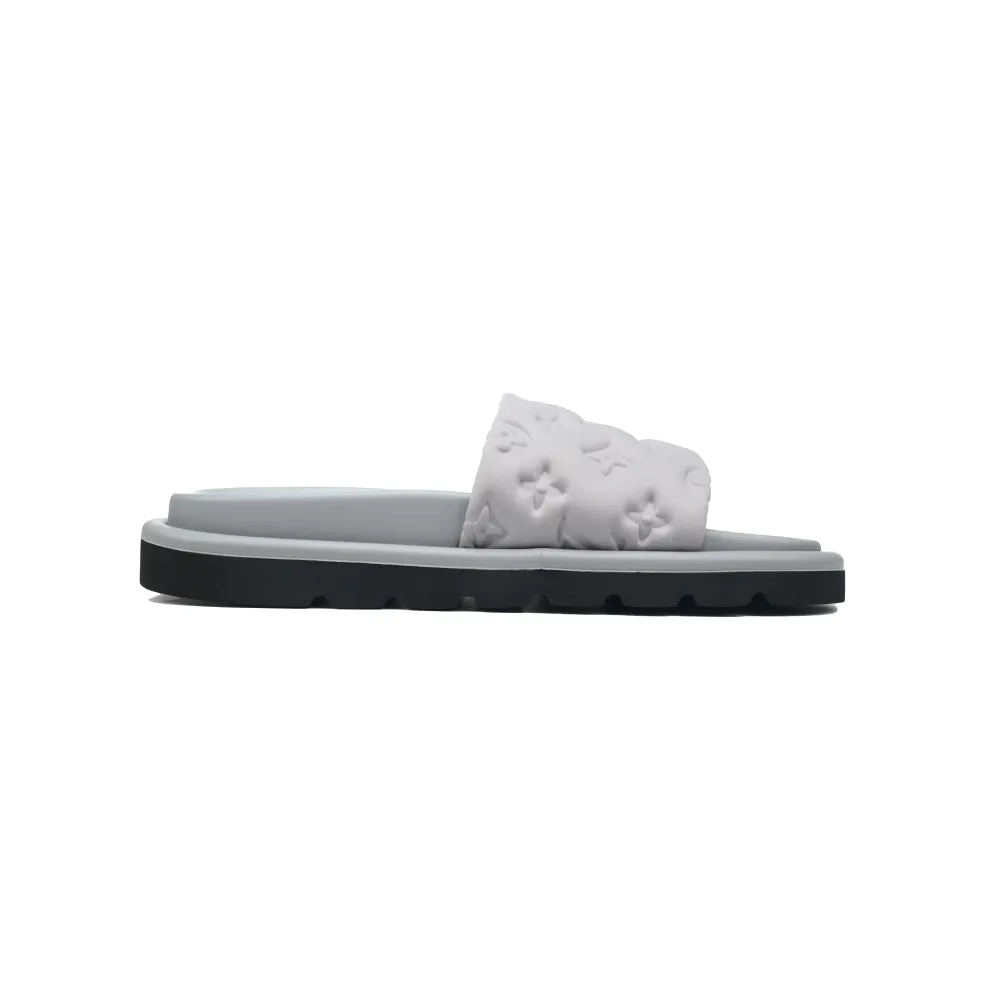 Louis Vuitton Pool Pillow Flat Comfort Mule Grey