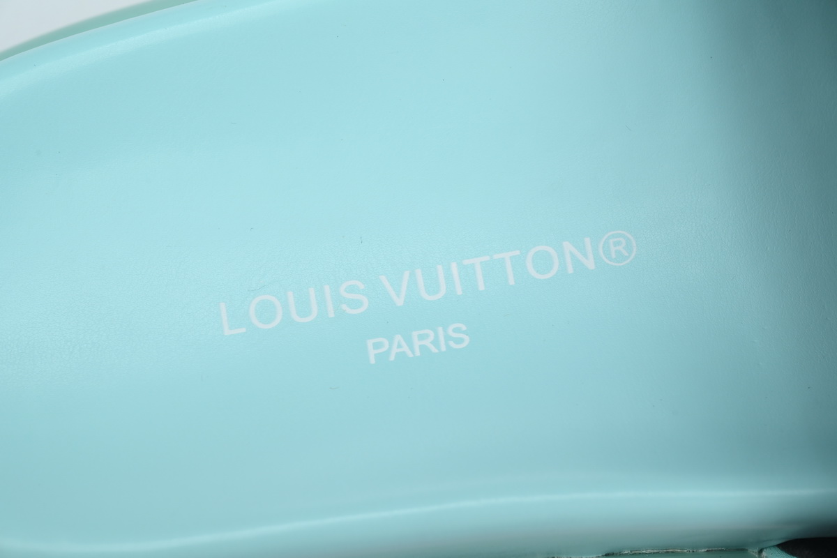 Louis Vuitton Pool Pillow Flat Comfort Mule Light Blue