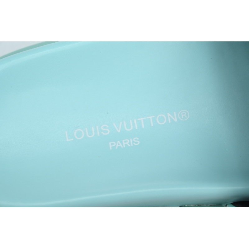 Louis Vuitton Pool Pillow Flat Comfort Mule Light Blue