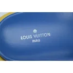 Louis Vuitton Pool Pillow Flat Comfort Mule Light Blue Denim
