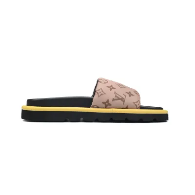 Louis Vuitton Pool Pillow Flat Comfort Mule Light Brown 02
