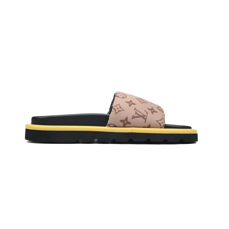 Louis Vuitton Pool Pillow Flat Comfort Mule Light Brown