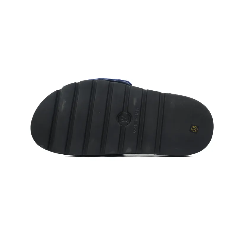 Louis Vuitton Pool Pillow Flat Comfort Mule Navy Blue