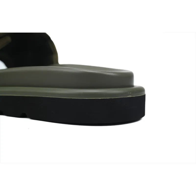 Louis Vuitton Pool Pillow Flat Comfort Mule Olive Green