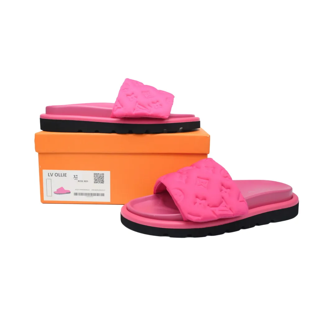 Louis Vuitton Pool Pillow Flat Comfort Mule Pink