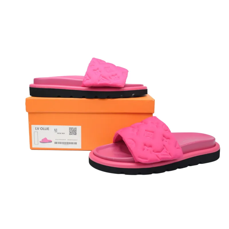 Louis Vuitton Pool Pillow Flat Comfort Mule Pink