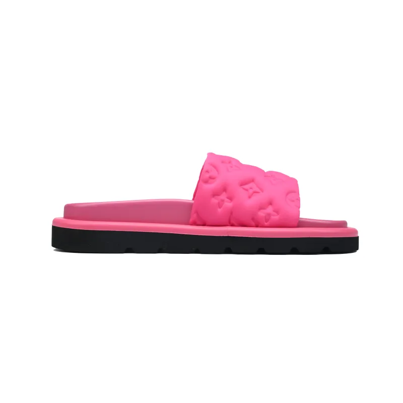 Louis Vuitton Pool Pillow Flat Comfort Mule Pink