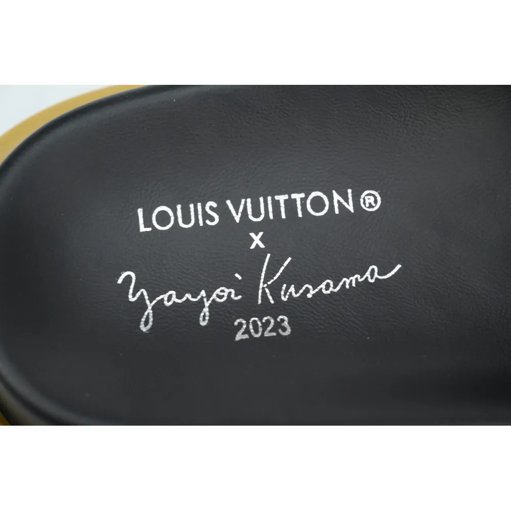 Louis Vuitton Pool Pillow Flat Comfort Mule Pumpkin