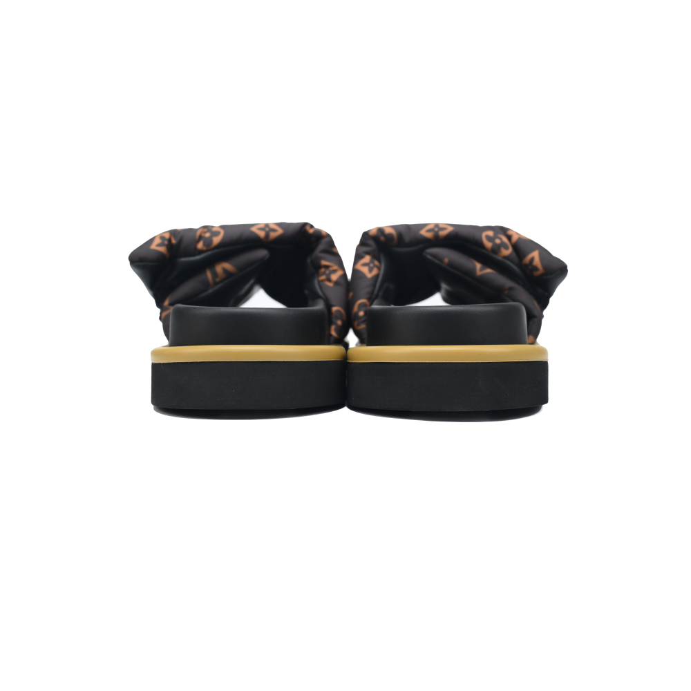 Louis Vuitton Pool Pillow Flat Comfort Mule Pumpkin