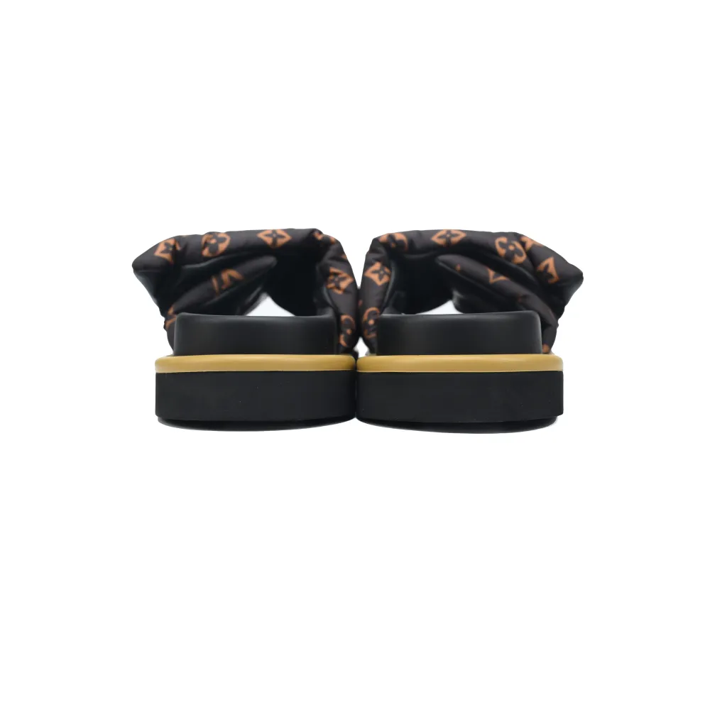 Louis Vuitton Pool Pillow Flat Comfort Mule Pumpkin