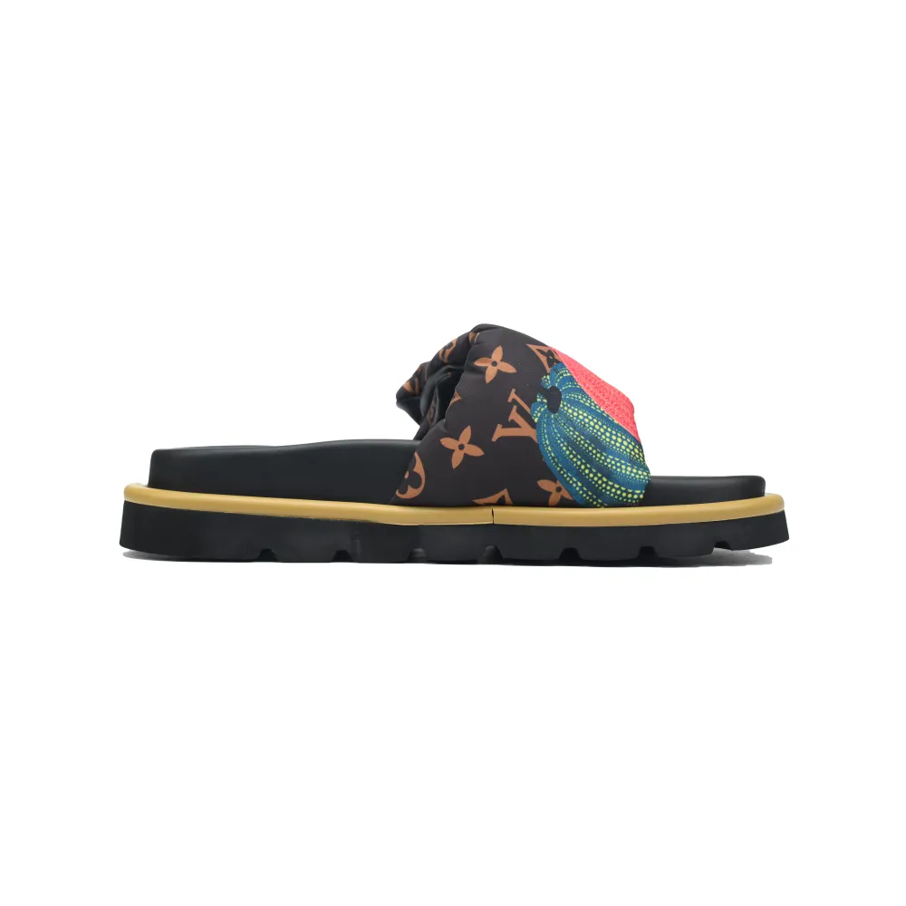Louis Vuitton Pool Pillow Flat Comfort Mule Pumpkin