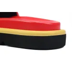 Louis Vuitton Pool Pillow Flat Comfort Mule Red Denim