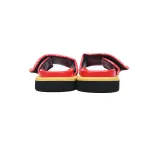 Louis Vuitton Pool Pillow Flat Comfort Mule Red Denim