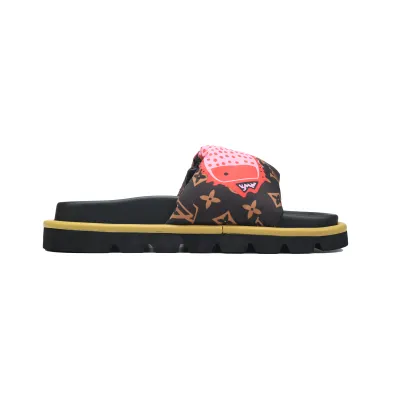 Louis Vuitton Pool Pillow Flat Comfort Mule Sun 02