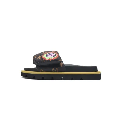 Louis Vuitton Pool Pillow Flat Comfort Mule Sun 01