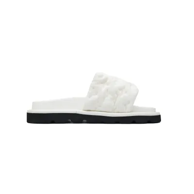 Louis Vuitton Pool Pillow Flat Comfort Mule White 02