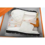 Louis Vuitton Pool Pillow Flat Comfort Mule White