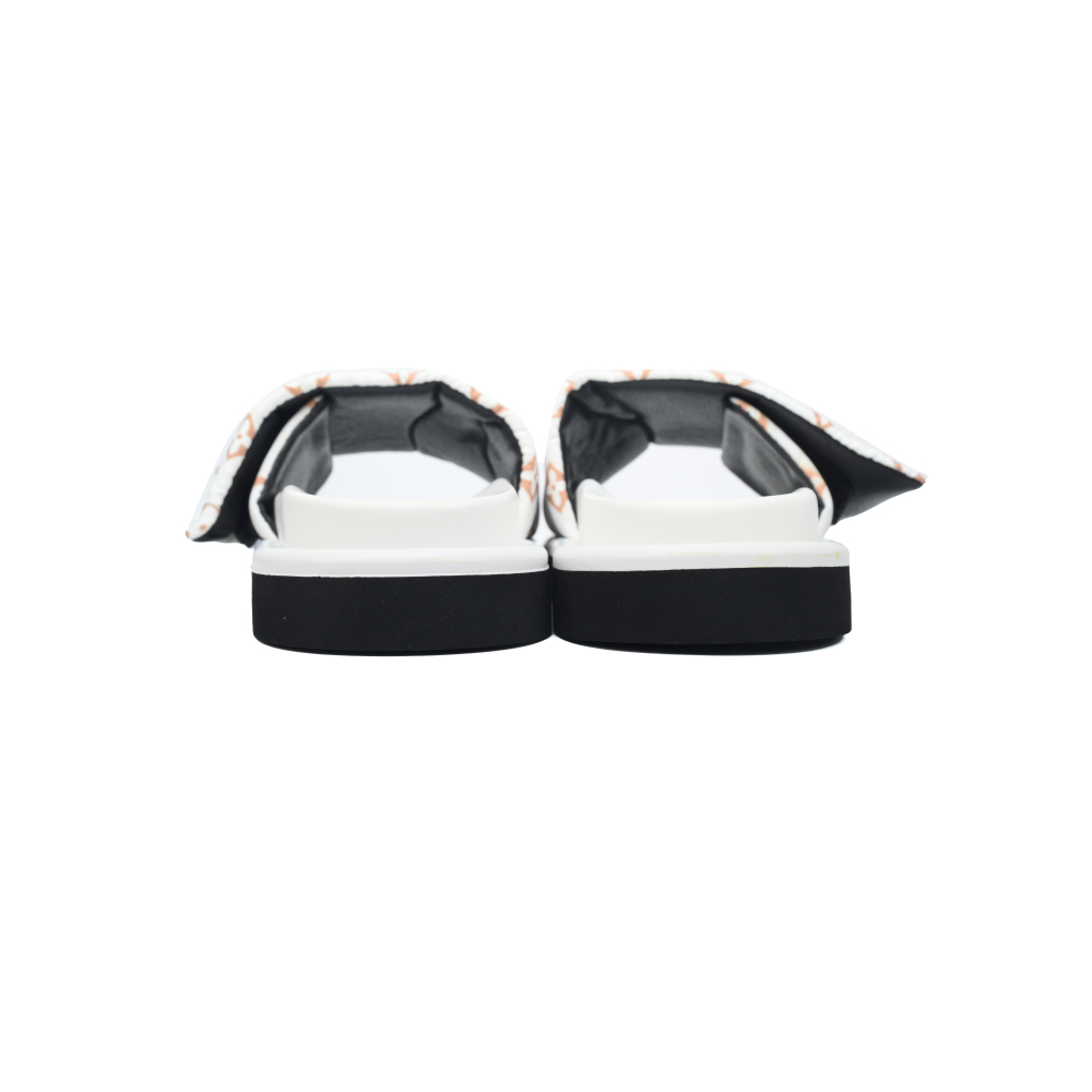 Louis Vuitton Pool Pillow Flat Comfort Mule White Yellow