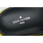 Louis Vuitton Pool Pillow Flat Comfort Mule Yellow Label  Brown
