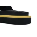 Louis Vuitton Pool Pillow Flat Comfort Mule Yellow Label  Brown